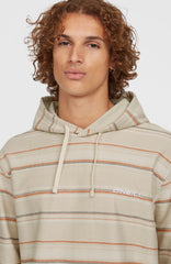 Bavaro Hoodie Men - Beige/Orange Bavaro Stripe