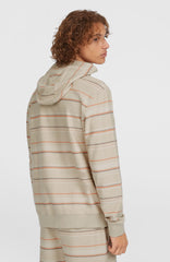 Bavaro Hoodie Men - Beige/Orange Bavaro Stripe
