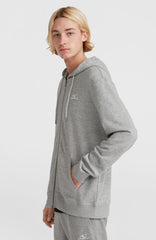O'Neill Small Logo Full-Zip Hoodie Men - Silver Melee
