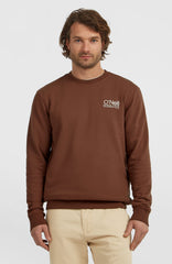 Original Cali Logo Crew Sweatshirt Men - Hazel Spice