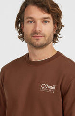 Original Cali Logo Crew Sweatshirt Men - Hazel Spice