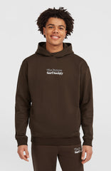 Future Surf Society Hoodie Men - Coffee Bean