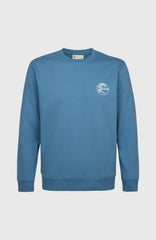 O'Riginals Chest Print Crew Men - Copen Blue