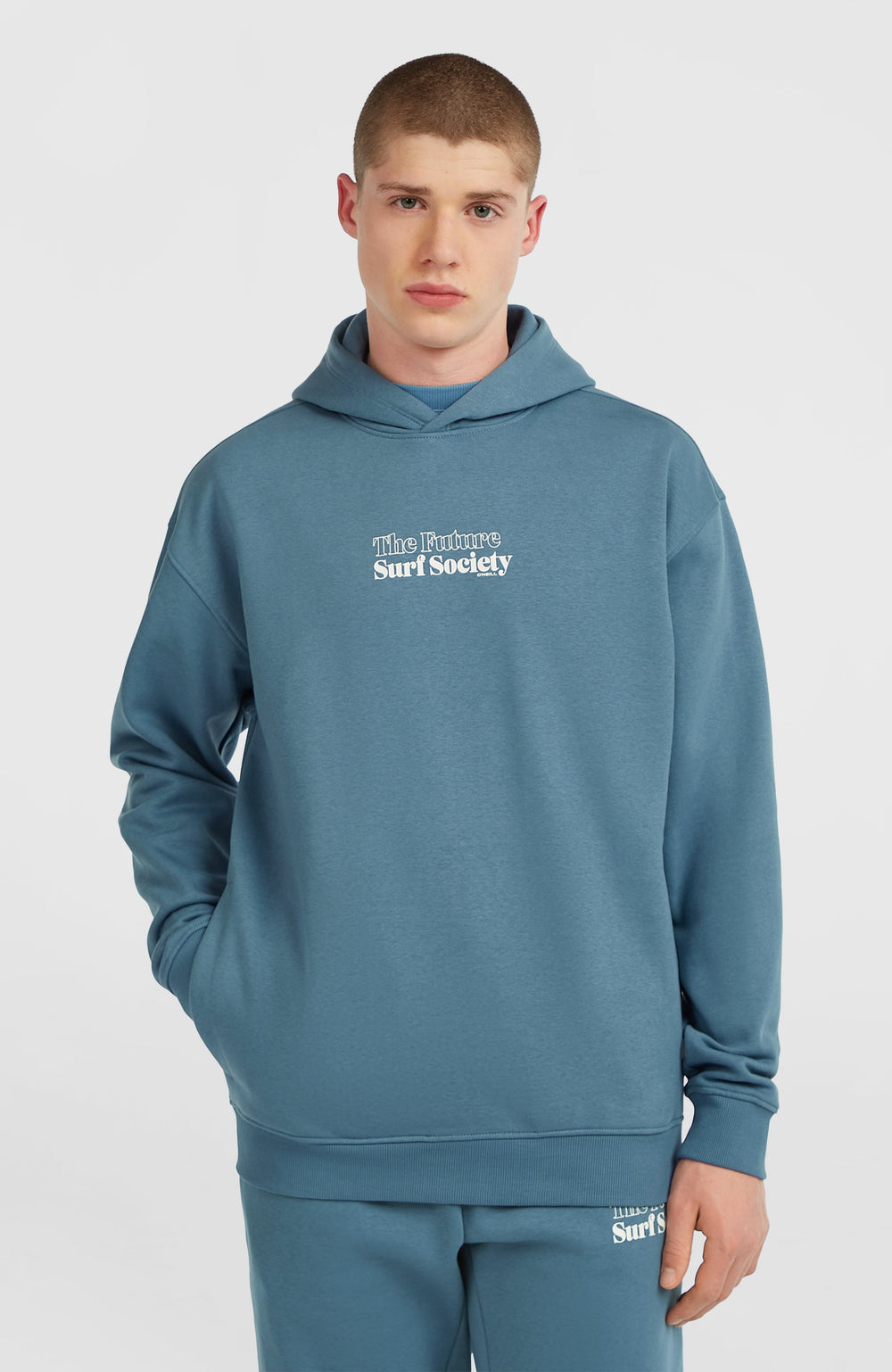 Future Surf Society Hoodie Men - Mozart Blue