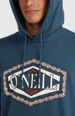 O'Neill Front Print Hoodie Men - Alma Steel