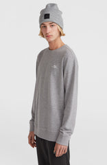 O'Neill Small Logo Crew Sweatshirt Men - Silver Melee