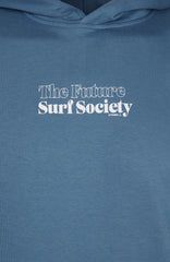 Future Surf Society Hoodie Men - Copen Blue