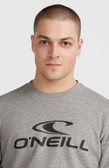 O'Neill Logo Crew Sweatshirt Men - Silver Melee