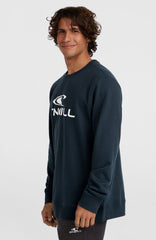 O'Neill Logo Crew Sweatshirt Men - Ink Blue
