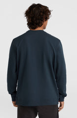 O'Neill Logo Crew Sweatshirt Men - Ink Blue