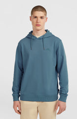 Small Logo Hoodie Men - Mozart Blue