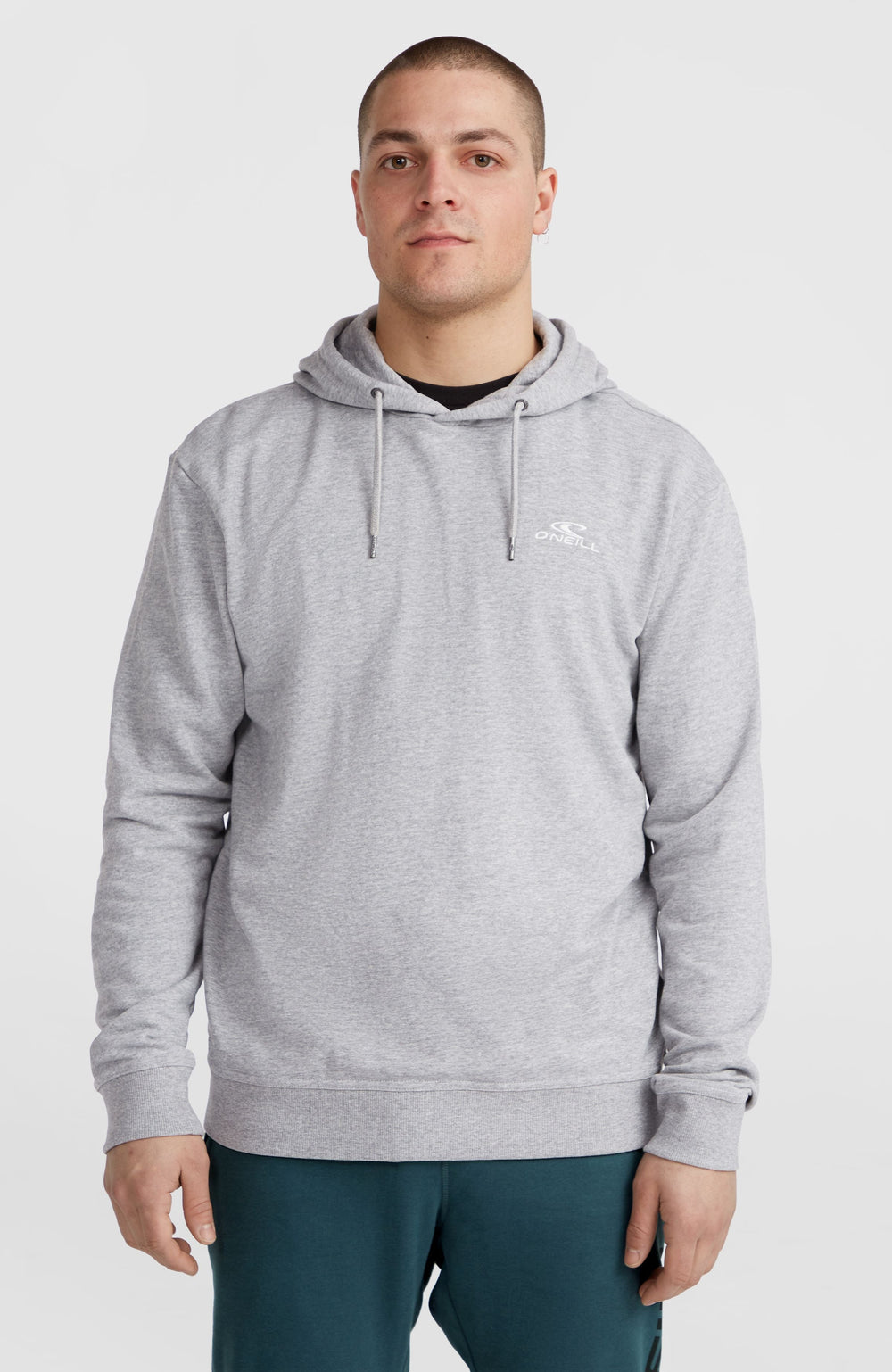 O'Neill Small Logo Hoodie Men - Silver Melee