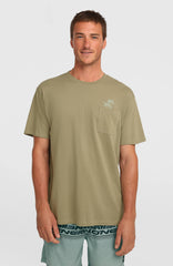 Chest Pocket T-Shirt Men - Avery Fern