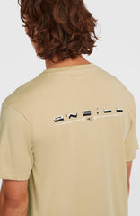 O’Neill Retro Back Print T-Shirt Men - Cocoa Sand
