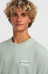 O’Neill Retro Back Print T-Shirt Men - Marble Arch