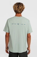 O’Neill Retro Back Print T-Shirt Men - Marble Arch
