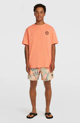 O’Neill Slub Back Print T-Shirt Men - Funky Peach