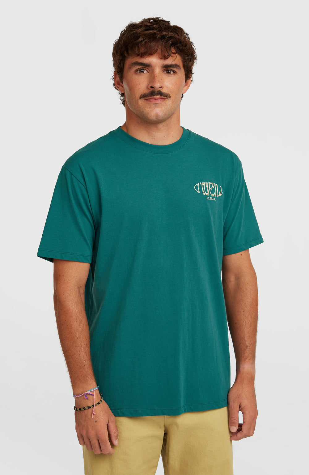 Box Logo T-Shirt Men - Botanical Heat