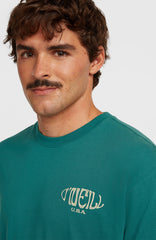 Box Logo T-Shirt Men - Botanical Heat