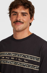 O’Neill Flower Stripe T-Shirt Men - Black Out