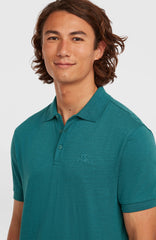 Slub Polo Men - Botanical Heat