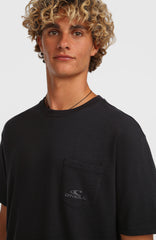 O'Neill Slub Chest Pocket T-Shirt Men - Black Out