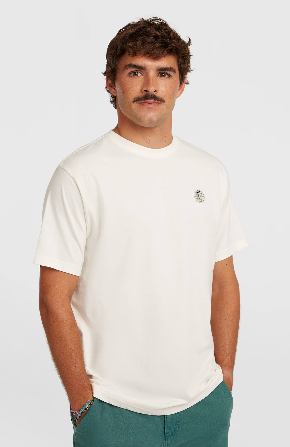 O'Riginals Badge T-Shirt Men - Snow White