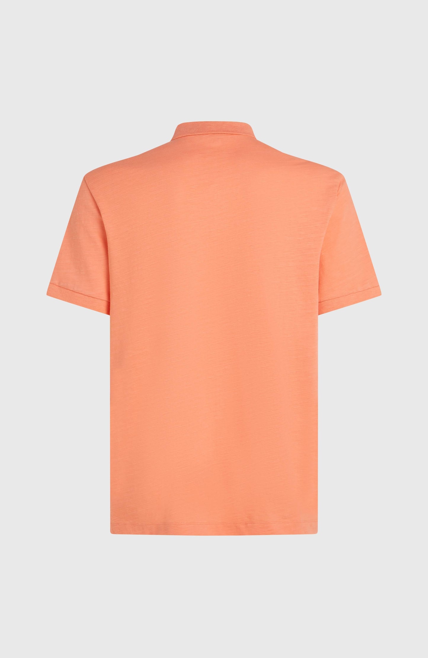 Slub Polo Men - Funky Peach