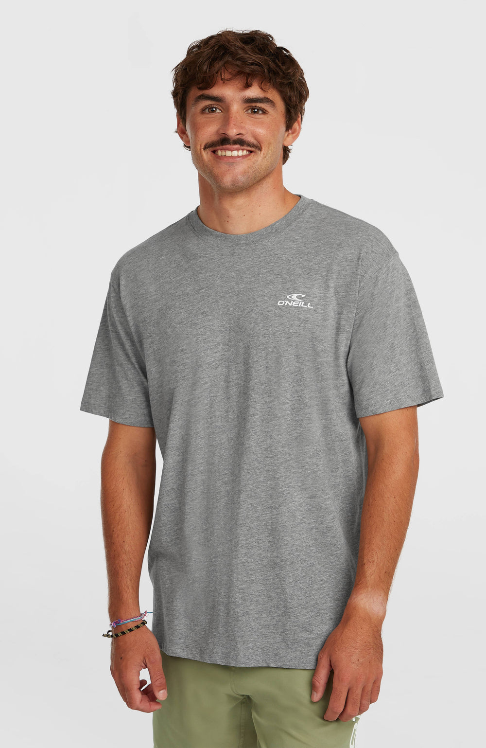 O'Neill Small Logo T-Shirt Men - Silver Melee