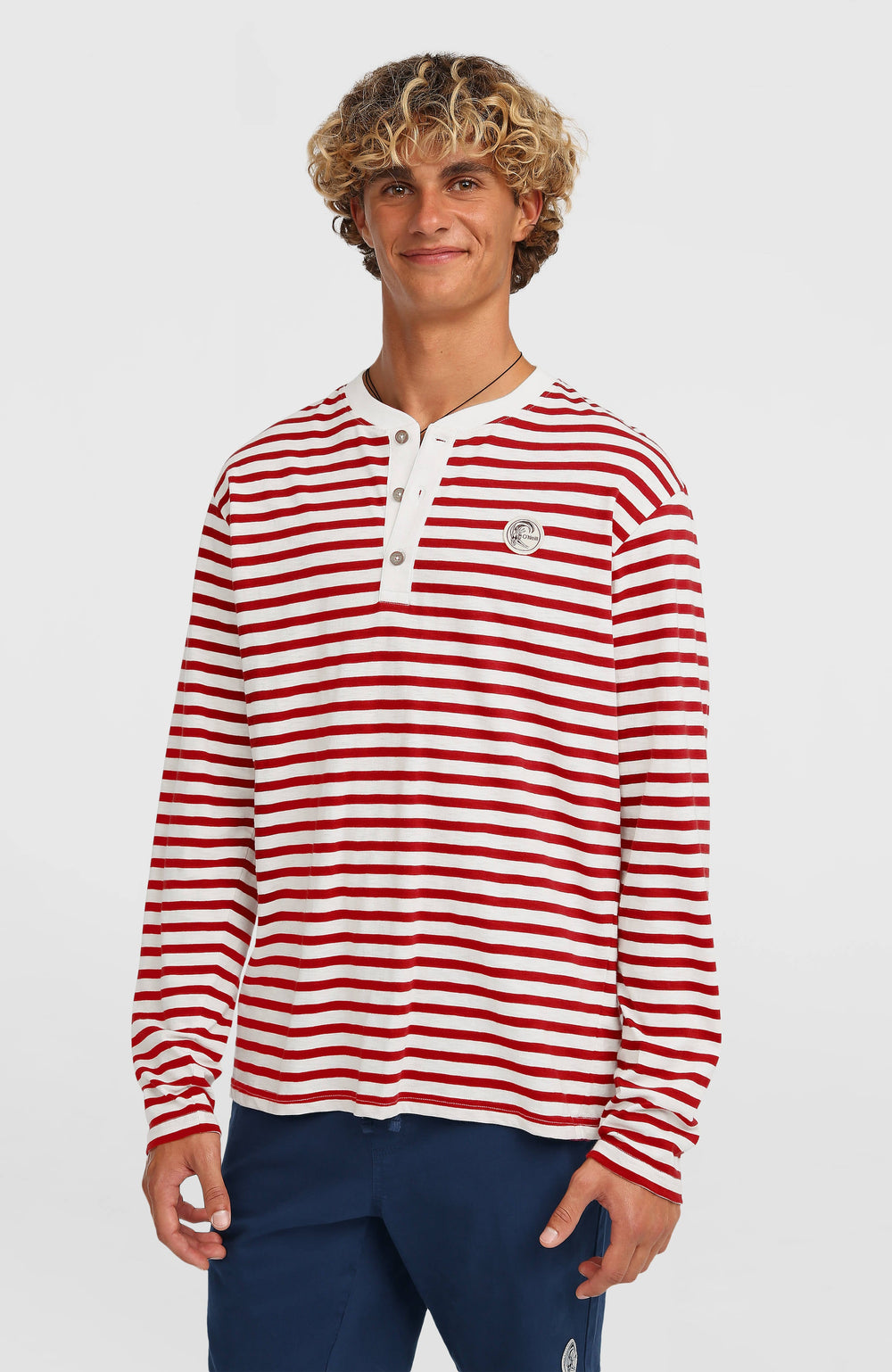 O'Riginals Long-Sleeve T-Shirt Men - White/Red Originals Stripe