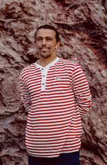 O'Riginals Long-Sleeve T-Shirt Men - White/Red Originals Stripe