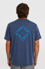 O'Neill Hybrid Polygiene Back-Print T-Shirt Men - English Evening