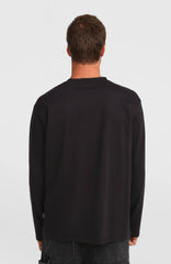 Essentials 90s Logo Long-Sleeve T-Shirt Men - Black Out
