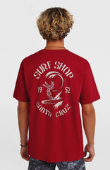 O'Riginals Surf Shop T-Shirt Men - Midnight Poppy