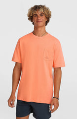 O'Neill Slub Chest Pocket T-Shirt Men - Funky Peach
