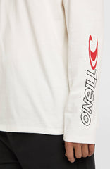 Essentials 90s Logo Long-Sleeve T-Shirt Men - Snow White