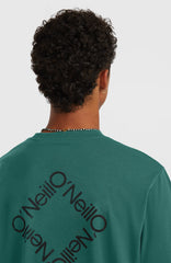 O'Neill Hybrid Polygiene Back-Print T-Shirt Men - Botanical Heat