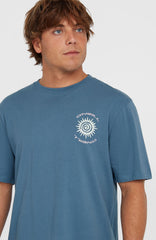 Photo Print T-Shirt Men - Copen Blue
