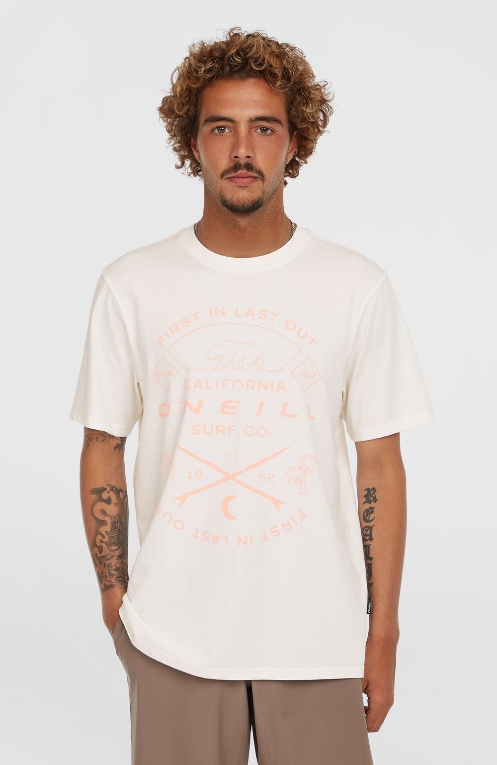 Jack O'Neill Muir T-Shirt Men - Snow White