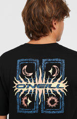 Retro Graphic T-Shirt Men - Black Out