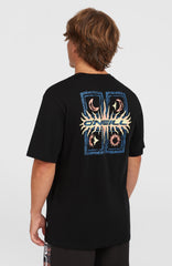 Retro Graphic T-Shirt Men - Black Out