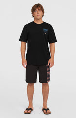 Retro Graphic T-Shirt Men - Black Out