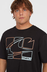 Gradient T-Shirt Men - Black Out