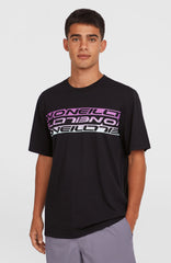 Stripe T-Shirt Men - Black Out