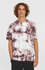 Tie Dye Graphic T-Shirt Men - Purple Tie Dye Print