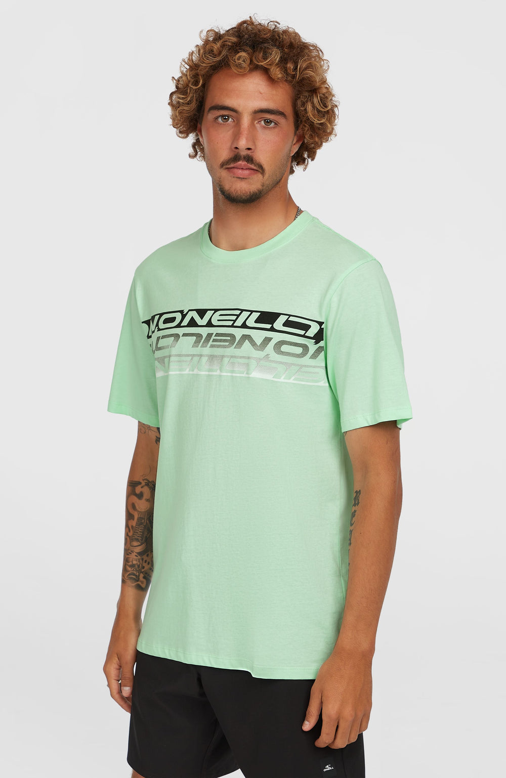 Stripe T-Shirt Men - Mildrew Mint