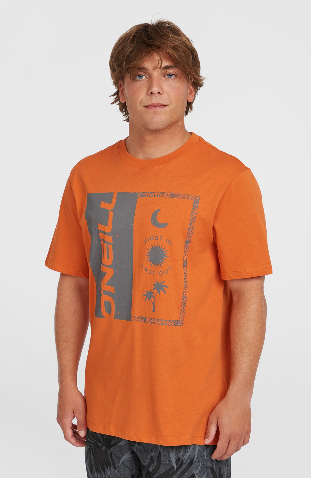 Front Print T-Shirt Men - Cinnamon Stick