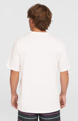 Chest Print T-Shirt Men - Snow White