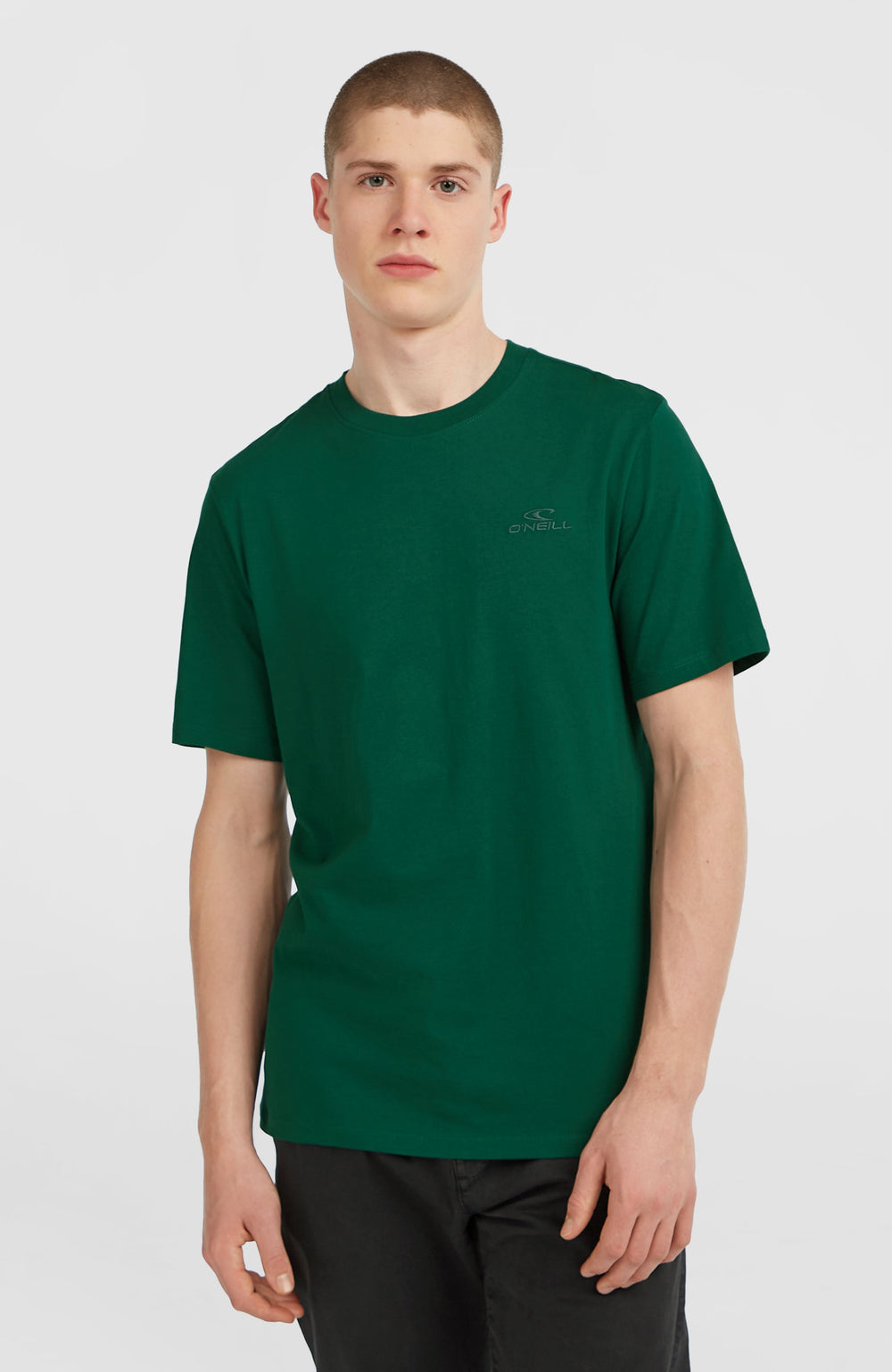 Small Logo T-Shirt Men - Emerald Envy