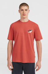 Re-Issue Graphic T-Shirt Men - Hot Red